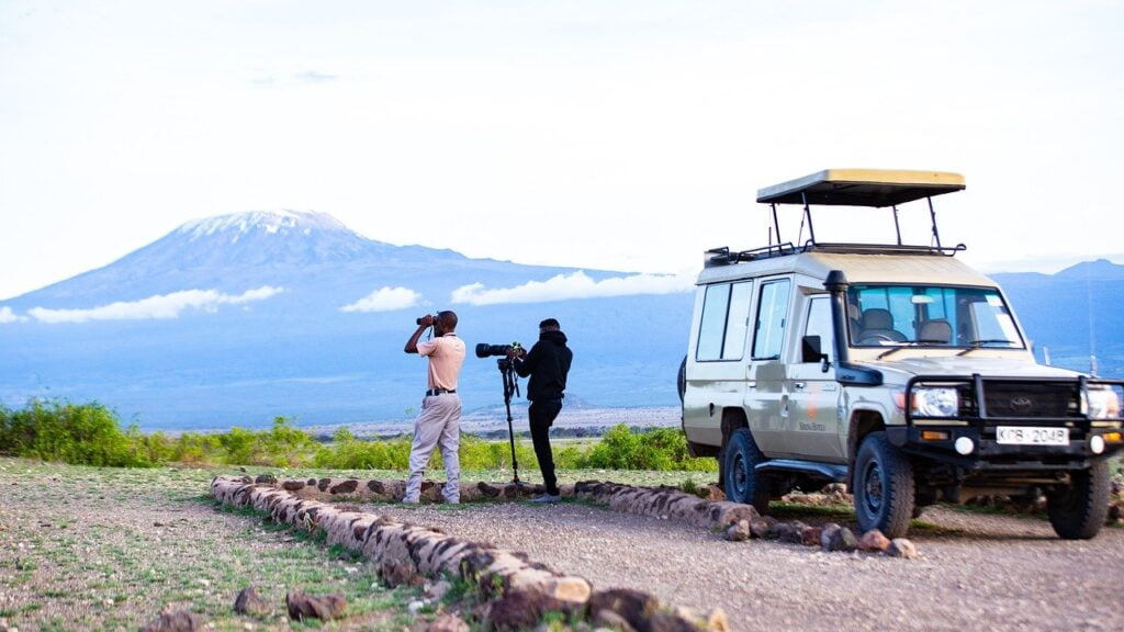 Amboseli national park game drive