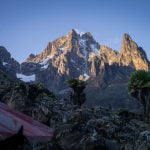 Mt Kenya hiking guide scenic mountain trekking view