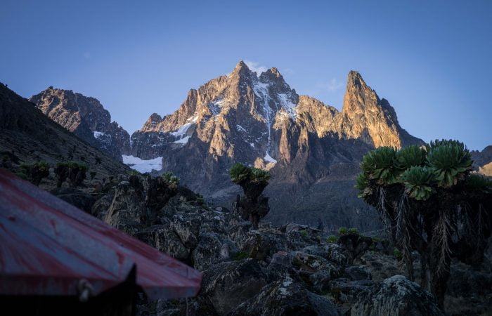 Mt Kenya hiking guide scenic mountain trekking view